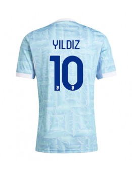Juventus Kenan Yildiz #10 Replika Borta Kläder 2025-26 Kortärmad